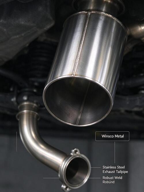 последний случай компании о Winsco Metal Stainless Steel Exhaust Tailpipe | Stable Weld & Excellent Bending Performance