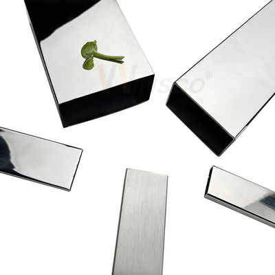 качество  30x60mm Stainless Steel Rectangular Tube with 0.5-2.7mm Wall in 201/304/316 Grades | VVINSCO завод
