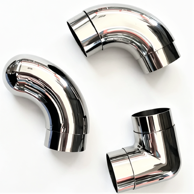 качество  SS304 SS316 Stainless Steel Stair Handrail Elbow Connector завод