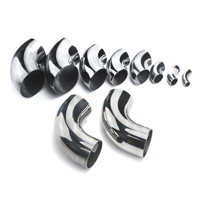 качество  90 Degree Polished Stainless Steel Elbow, Codo,201/304/316 Grade Weld Pipe Fitting завод
