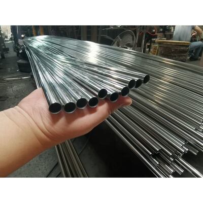 качество  Bright Polished Stainless Steel Tube and Pipe in Round and Square Shapes AISI 201 304 from Manufacturer завод