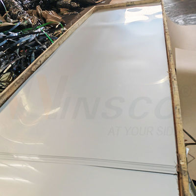 304 304L Степень 0,5 мм Толщина 2500 ммx1250 мм Нержавеющая сталь Mill Edge Sheet 2B Доработанная