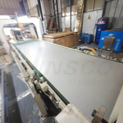 304 304L Степень 0,5 мм Толщина 2500 ммx1250 мм Нержавеющая сталь Mill Edge Sheet 2B Доработанная