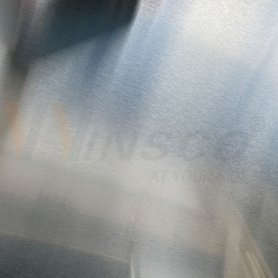 1250ммx2500мм Сильный Wxport Пакет Mill Edge Нержавеющая сталь No.4 Сатин Щелкненный лист 316 класс