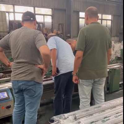 Труба из нержавеющей стали 304L с зеркальной полировкой, круглая, квадратная, прямоугольная, с индивидуальной длиной для перил и декоративных элементов зданий