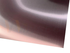 Розовая плита листа нержавеющей стали волосяного покрова золота